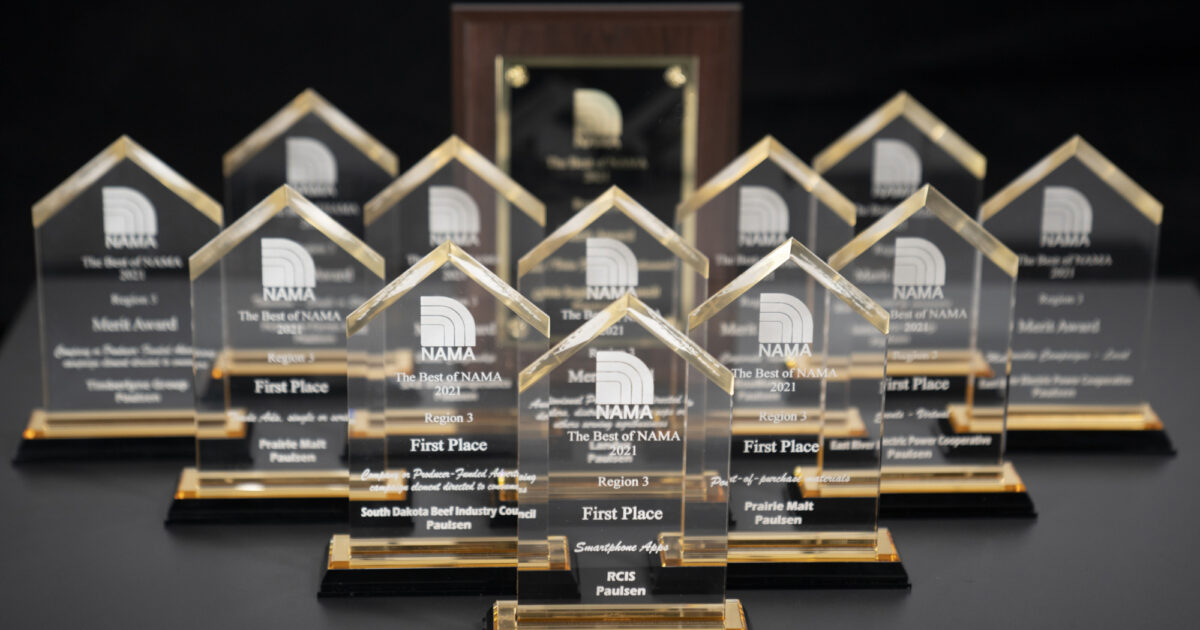 Paulsen Paulsen Takes Home 13 Marketing Awards in Best of NAMA…